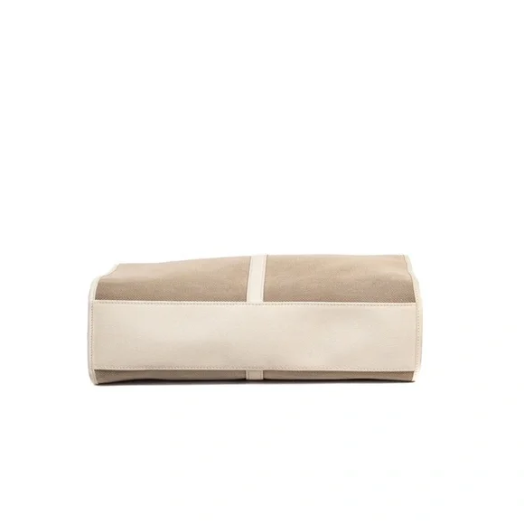 Vintage Gucci Tom Ford Era Beige Canvas &‎ Leather Bag - Picture 7 of 11